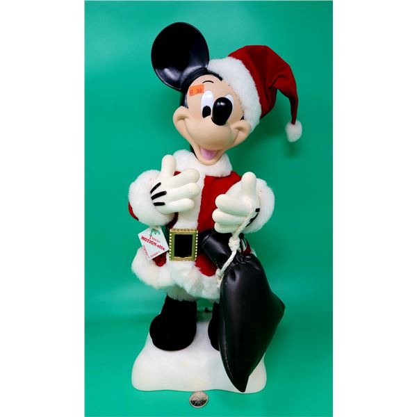 Telco Santa Mickey Mouse Motion-Ette Animatronic