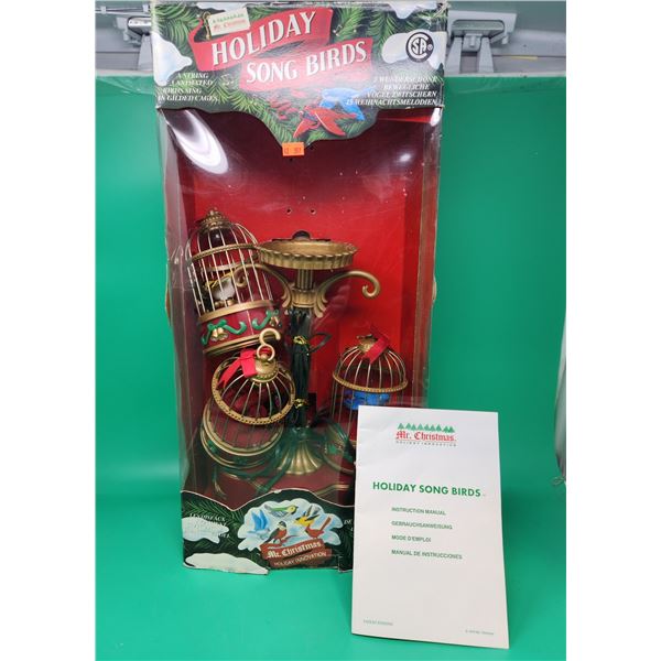 Animated Holiday Song Birds