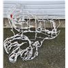 Image 1 : Lighted Reindeer & Sleigh Outdoor Decor