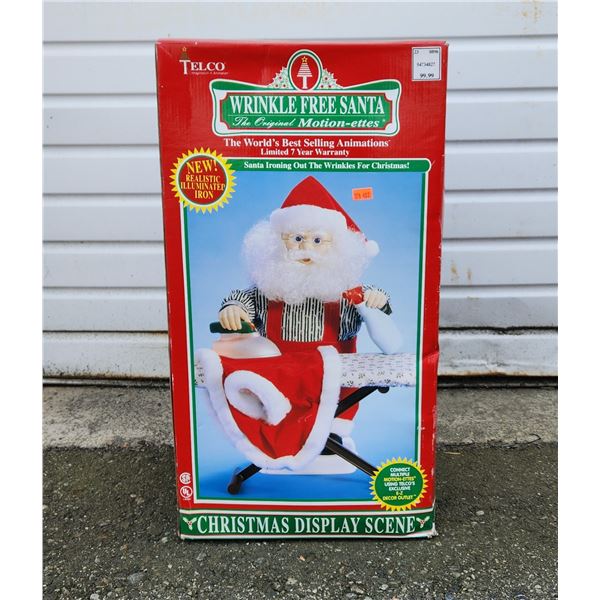 Telco Wrinkle Free Santa Motion-Ette Animatronic