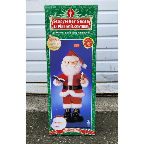 Telco Story Teller Santa (Santa Reads The Night Before Christmas)