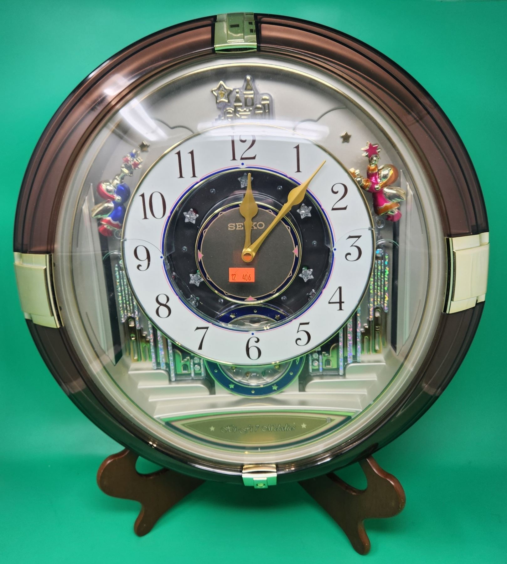 GRAND ÉTAT SEIKO Pokemon Coucou Horloge Murale Analogique CQ502B 1ère GRAND ÉTAT SEIKO Pokemon Coucou Horloge Murale Analogique CQ502B 1ère