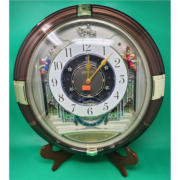 Seiko Hi-Fi 7 Melodies in Motion Wall Clock