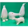 Lot of Gluckstein Home Sculptures (Penguins & Polar Bears)