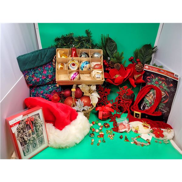 Christmas Decor, Stationery, & Jewelry w/ Cards & Envelopes, Stockings, Bracelets, & More