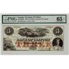 Image 1 : The Bank of Clifton 1859 $3 #8223 CH-125-10-04-04, PMG Gem UNC65 EPQ.