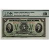 Image 1 : Imperial Bank of Canada 1933 $5 #E074123, CH375-20-02 PMG EF40