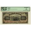 The Bank of Nova Scotia, 1925 $20 #032533, CH-550-28-18, PCGS F12. A lovely note.