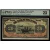 The Bank of Nova Scotia 1925 $20 #141594, CH550-28-18, PMG VF25