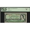 Image 1 : 1954 $1 BC-37bA *D/O PCGS VF25
