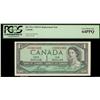 Image 1 : 1954 $1 BC-37cA #*C/F0881062 PCGS UNC64PPQ