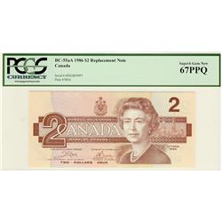 1986 $2 BC-55aA #ARX0839997 PCGS UNC67PPQ,
