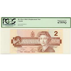 1986 $2 BC-55aA #ARX0996913 PCGS UNC67PPQ