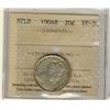 Image 1 :  1904H NFLD 20¢ ICCS VF20