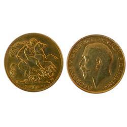 1916c Gold Sov PCGS MS62PQ++.  Considered The RAREST Canadian coin!  This lovely example is well str