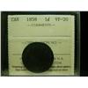 Image 1 : 1858 1¢ ICCS VF20