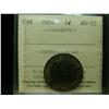 Image 1 : 1858 1¢ ICCS AU55