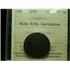 Image 1 : 1859 1¢ Wide 9/8 ICCS VF30 Light Corrosion