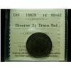 Image 1 : 1882H 1¢ Obv 2 ICCS MS62 Trace Red.