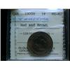 1900H 1¢ ICCS MS62 RB