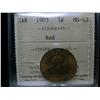 Image 1 : 1903 1¢ ICCS MS63 Red