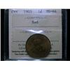 1903 1¢ ICCS MS64 Red
