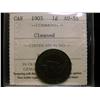 1905 1¢ ICCS AU55 Cleaned