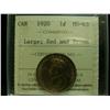 Image 1 : 1920 1¢ ICCS MS63 RB