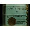 Image 1 : 1933 1¢ CCCS MS63 Red