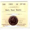 1983 1¢ Near Beads ICCS SP66RD.