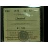 Image 1 : 1871 5¢ ICCS EF40 Cleaned