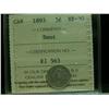 1893 5¢ ICCS VF30 Bent