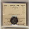 Image 1 : 1882H 10¢ ICCS F15