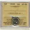 Image 1 : 1902H 10¢ ICCS AU50