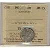 Image 1 : 1910 10¢ ICCS AU55