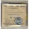 1962 10¢ ICCS MS65