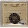 1871 25¢ ICCS EF40