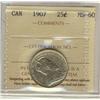 1907 25¢ ICCS MS60