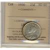 1930 25¢ ICCS MS60