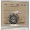 Image 1 : 1948 25¢ ICCS MS60
