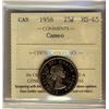 Image 1 : 1958 25¢ ICCS MS65 Cameo