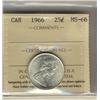 Image 1 : 1966 25¢ ICCS MS66
