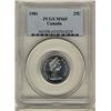 Image 1 : 1981 25¢ PCGS MS65.