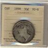 Image 1 : 1898 50¢ ICCS VG8