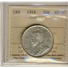 Image 1 : 1916 50¢ ICCS AU55