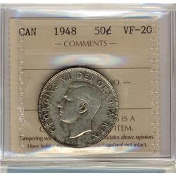 1948 50¢ ICCS VF20