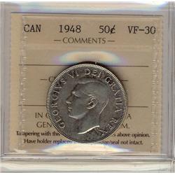 1948 50¢ ICCS VF30