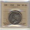 Image 1 : 1948 50¢ ICCS VF30