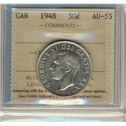 1948 50¢ ICCS AU55