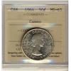 Image 1 : 1964 50¢ ICCS MS65 Cameo